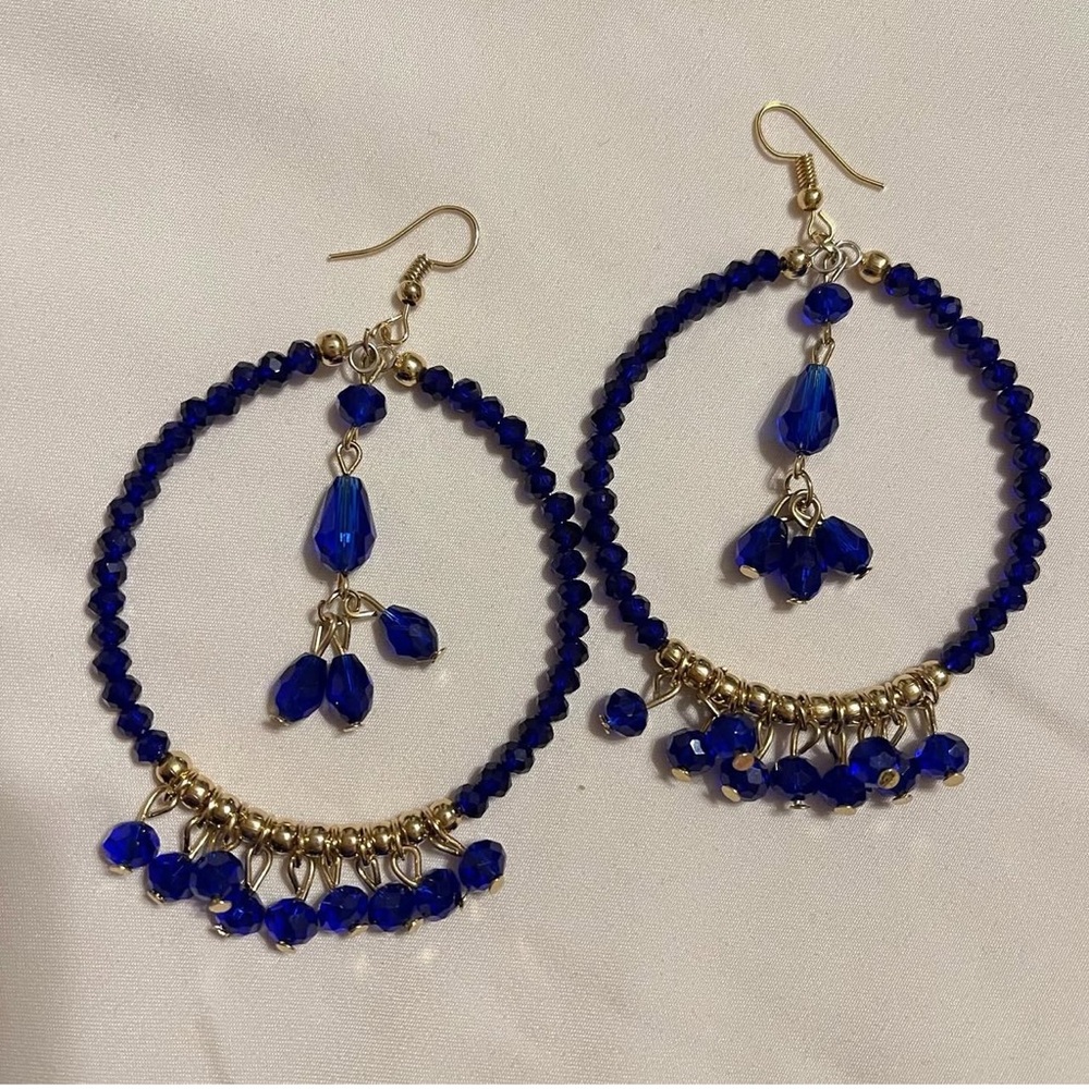 NWOT - Large handmade earrings.